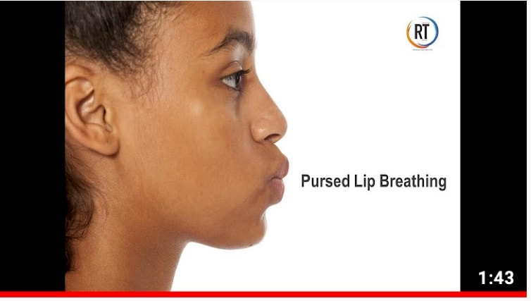 Pursed Lip Breathing Device